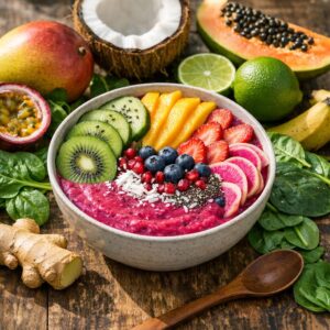 Fühl die Frische: Obst und Gemüse in neuer Kombination entdecken